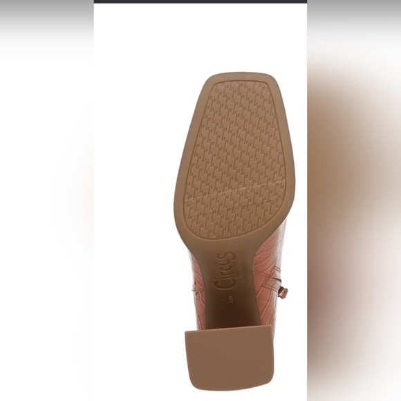 SAM EDELMAN CIRCUS I Sz 11 I Brown Croc Embossed Bootie I NWOB - Picture 3 of 7